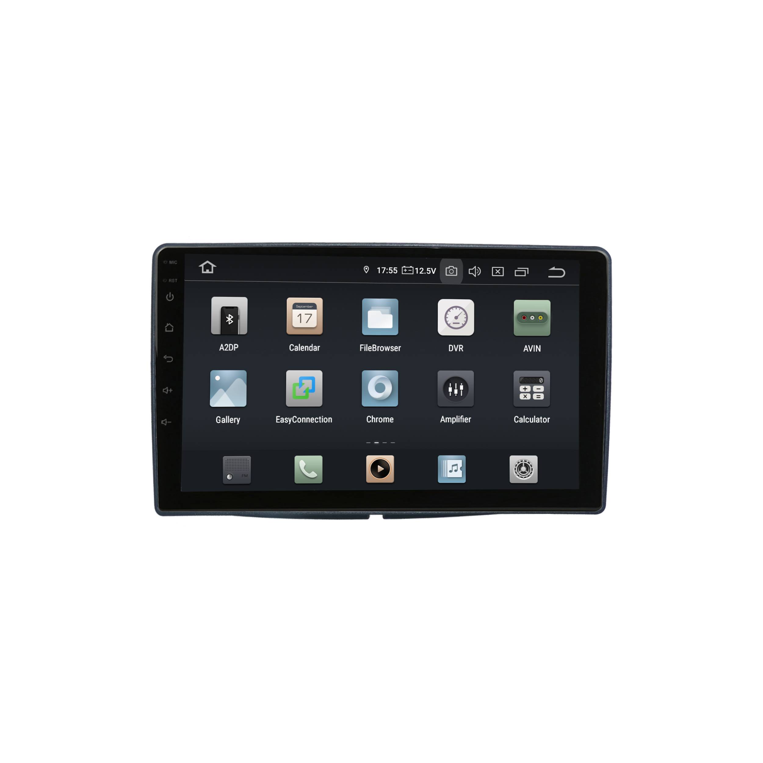 Für Fiat 500 16-19 9"Touch Android Autoradio GPS Navi CarPlay AndroidAuto