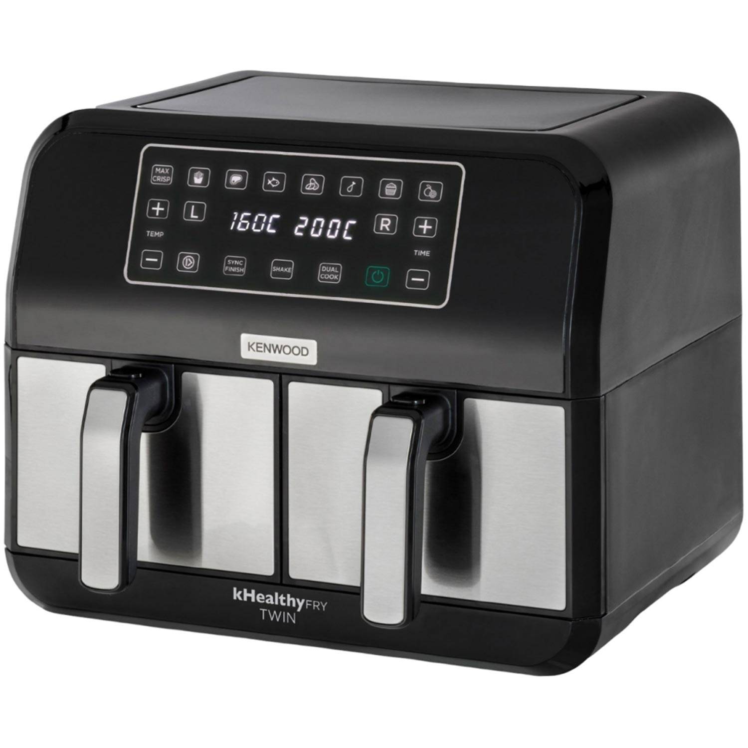 Kenwood HFM20 kHealthy Fry Twin Heißluftfritteuse