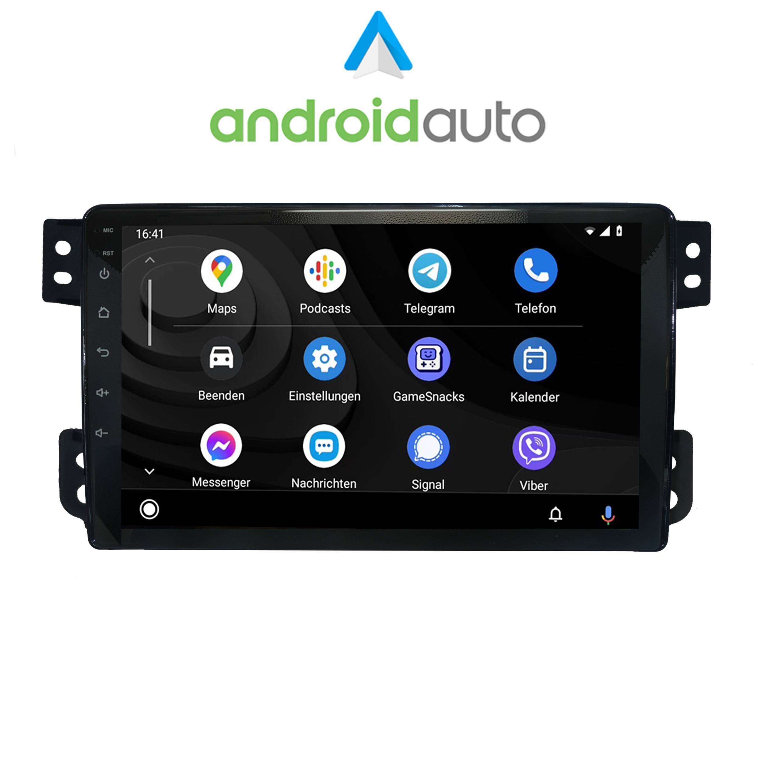 Für Suzuki Splash 9" Touchscreen Android Autoradio GPS Navigation CarPlay