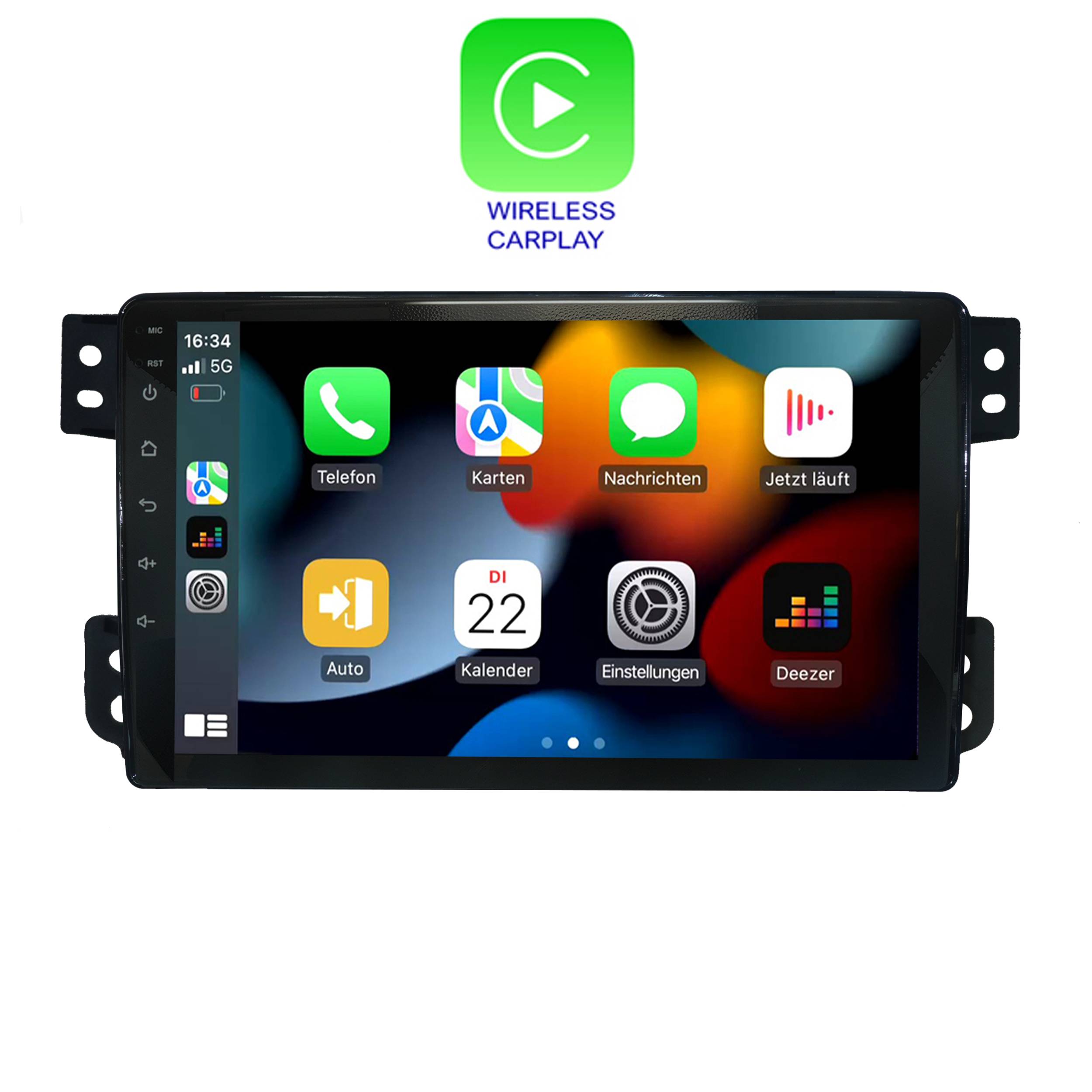 Für Suzuki Splash 9" Touchscreen Android Autoradio GPS Navigation CarPlay