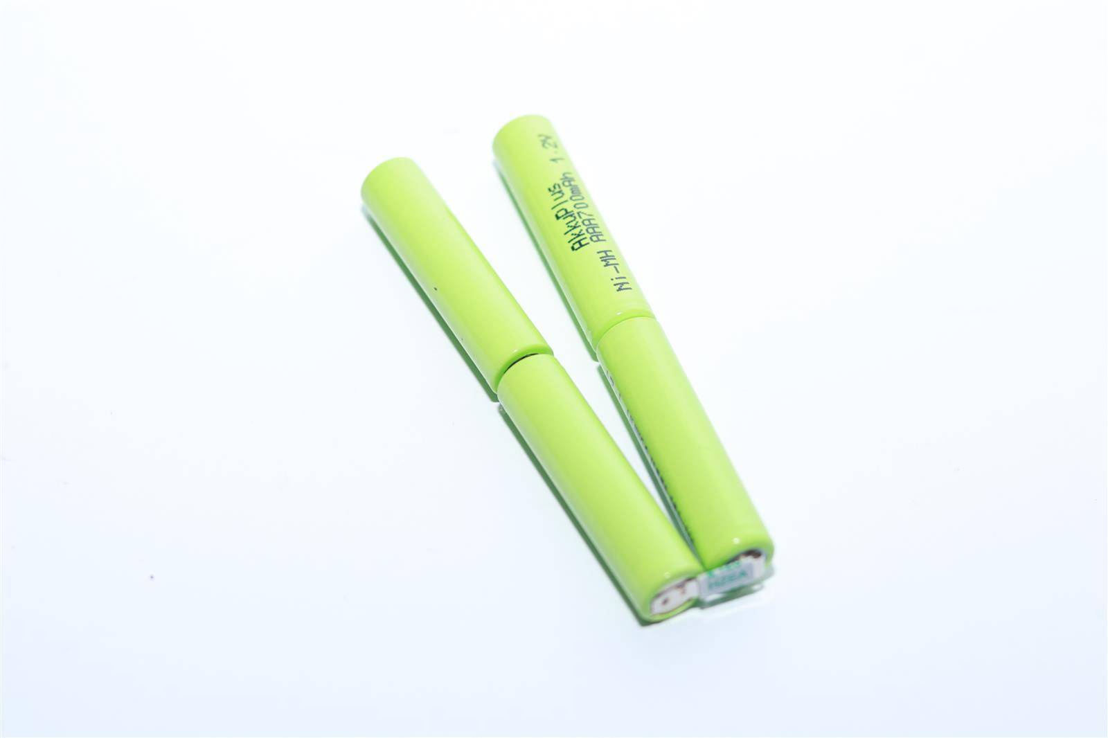 Akkupack L2X2 Micro AAA - 4,8 Volt 700mAh Ni-MH - zum Selbsteinbau