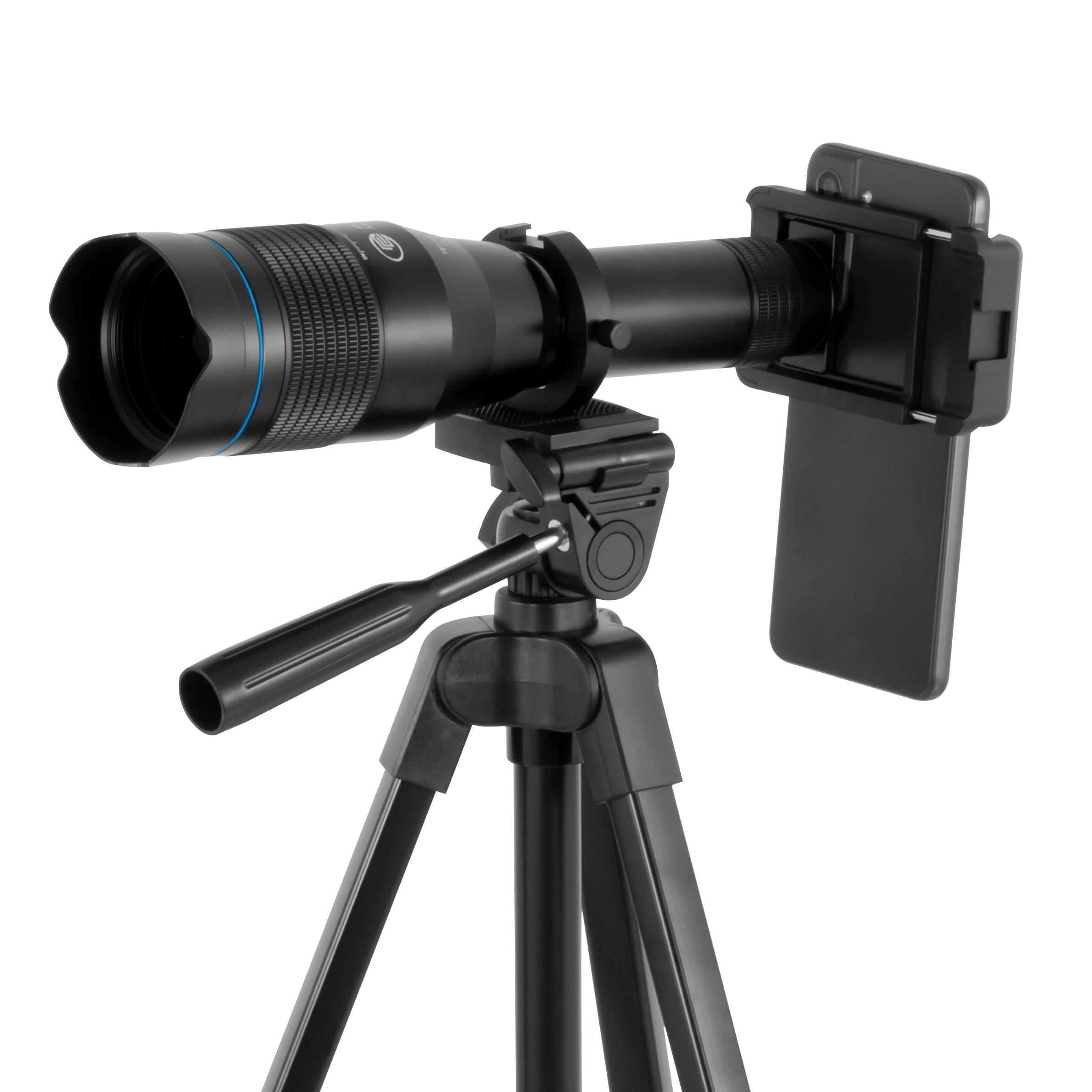 PCE Instruments Handy Objektiv PCE-TLK 60 Vergrößerung 60x |Fokussierbereich 5m - ∞ |Stativ bis 116cm |Aluminium Gehäuse