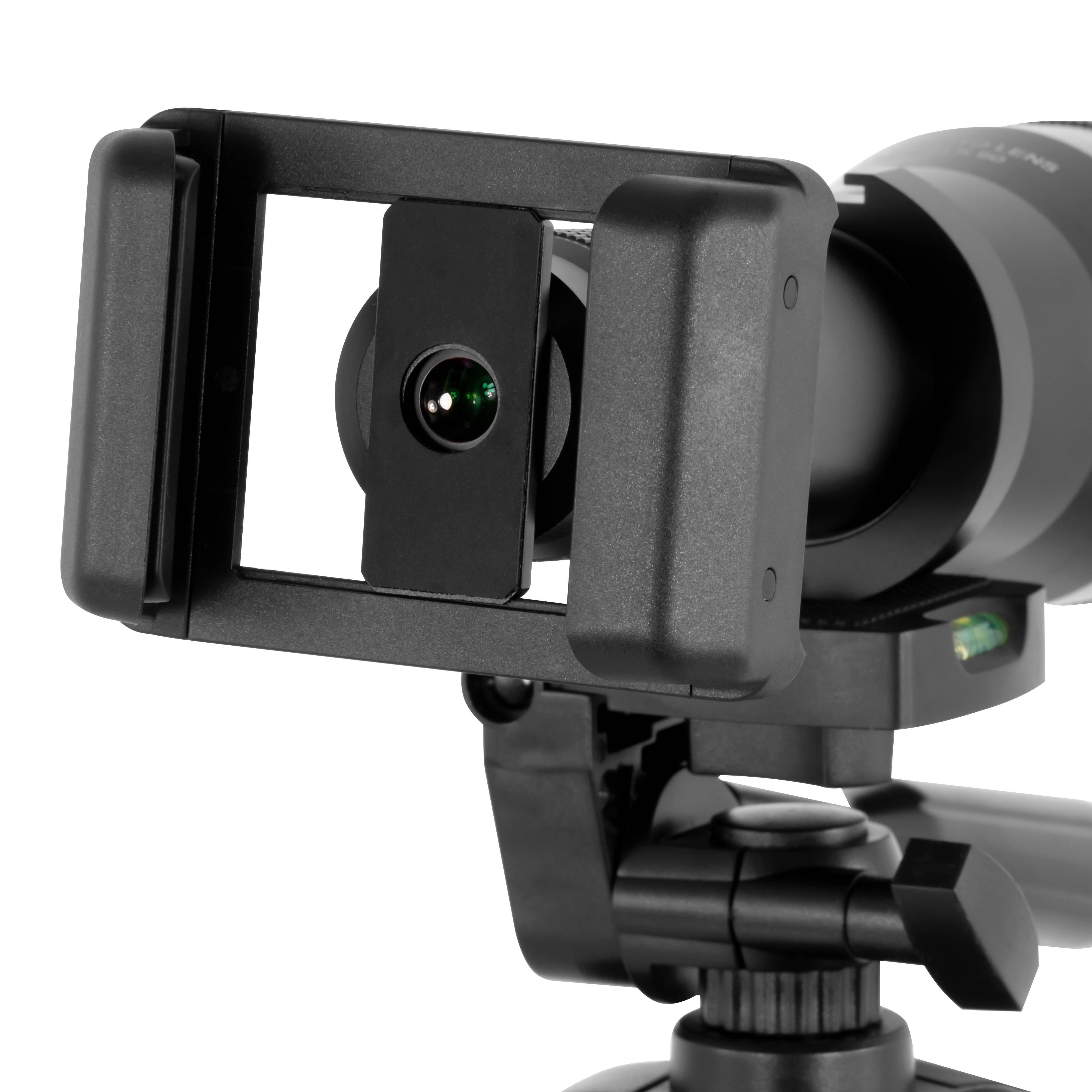 PCE Instruments Handy Objektiv PCE-TLK 60 Vergrößerung 60x |Fokussierbereich 5m - ∞ |Stativ bis 116cm |Aluminium Gehäuse