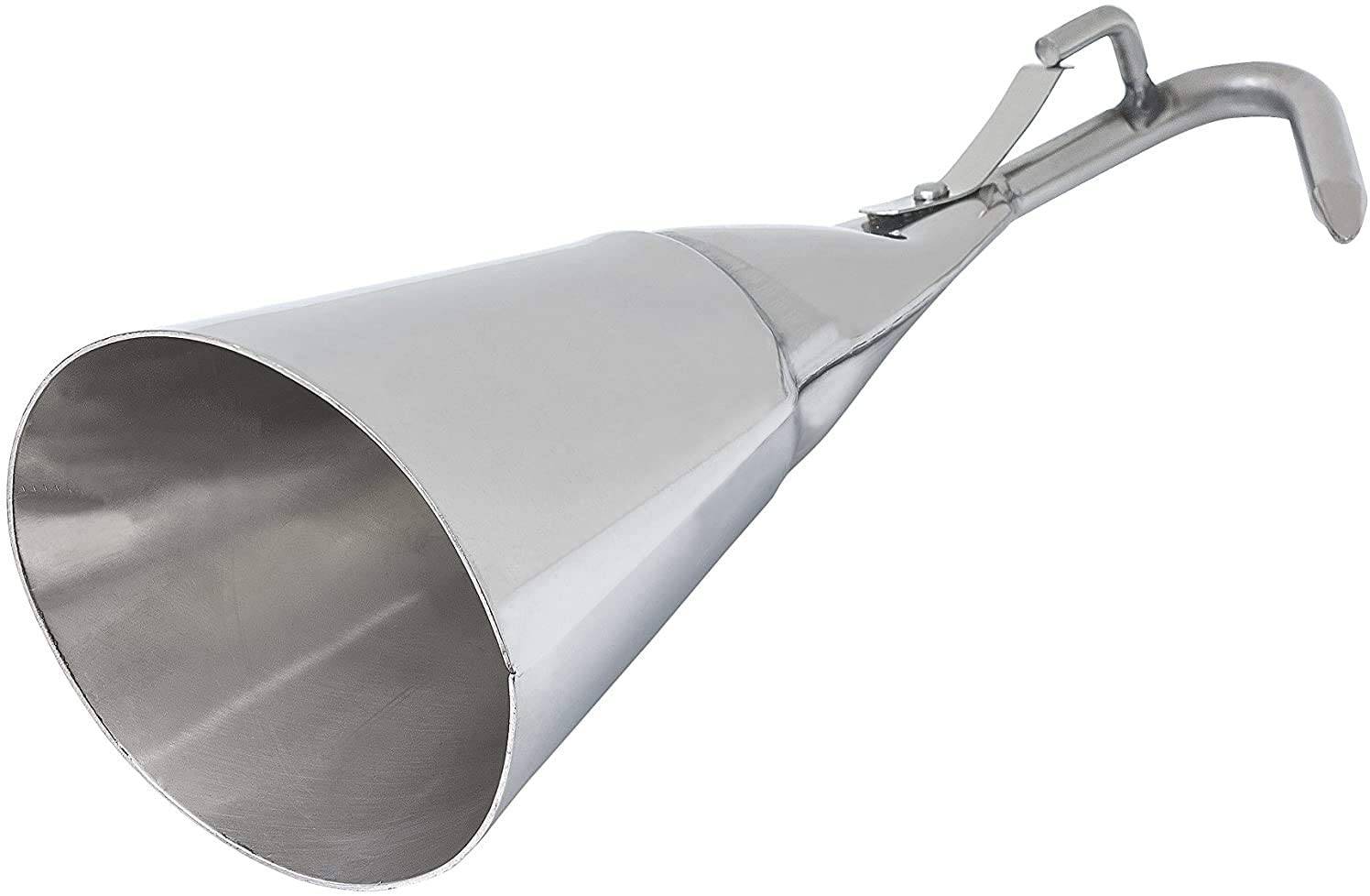 Schabeglocke Edelstahl rostfrei Kratzglocke Metzgerglocke Schabglocke Borstenglocke Abschaber Fleischerglocke Schaber