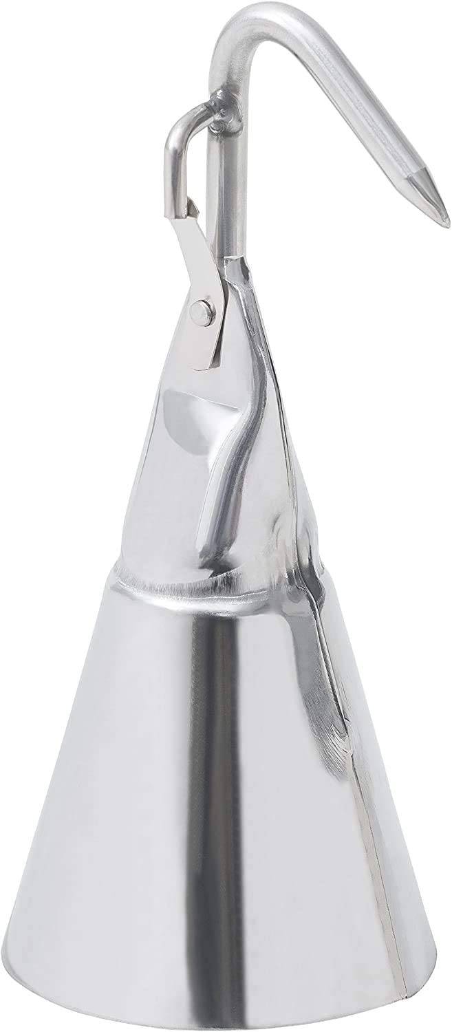 Schabeglocke Edelstahl rostfrei Kratzglocke Metzgerglocke Schabglocke Borstenglocke Abschaber Fleischerglocke Schaber