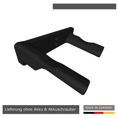 TronicXL Wandhalterung Wand Halterung z. B. für Dewalt Akkuschrauber 18V DCD777S2T DCD771C2 DCD796N Werkzeughalter TronicXL Wandhalterung Wand Halterung z. B. für Dewalt Akkuschrauber 18V DCD777S2T DCD771C2 DCD796N Werkzeughalter