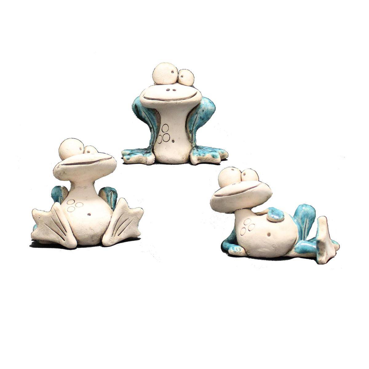 Miniatur Frosch Paul, türkis, Einzelteil zu 338036