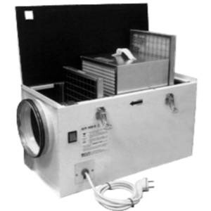 Pluggit Allergiefilter DN160 (Nippel) mit elektrostatischem Pollenfilter F7 - AF400