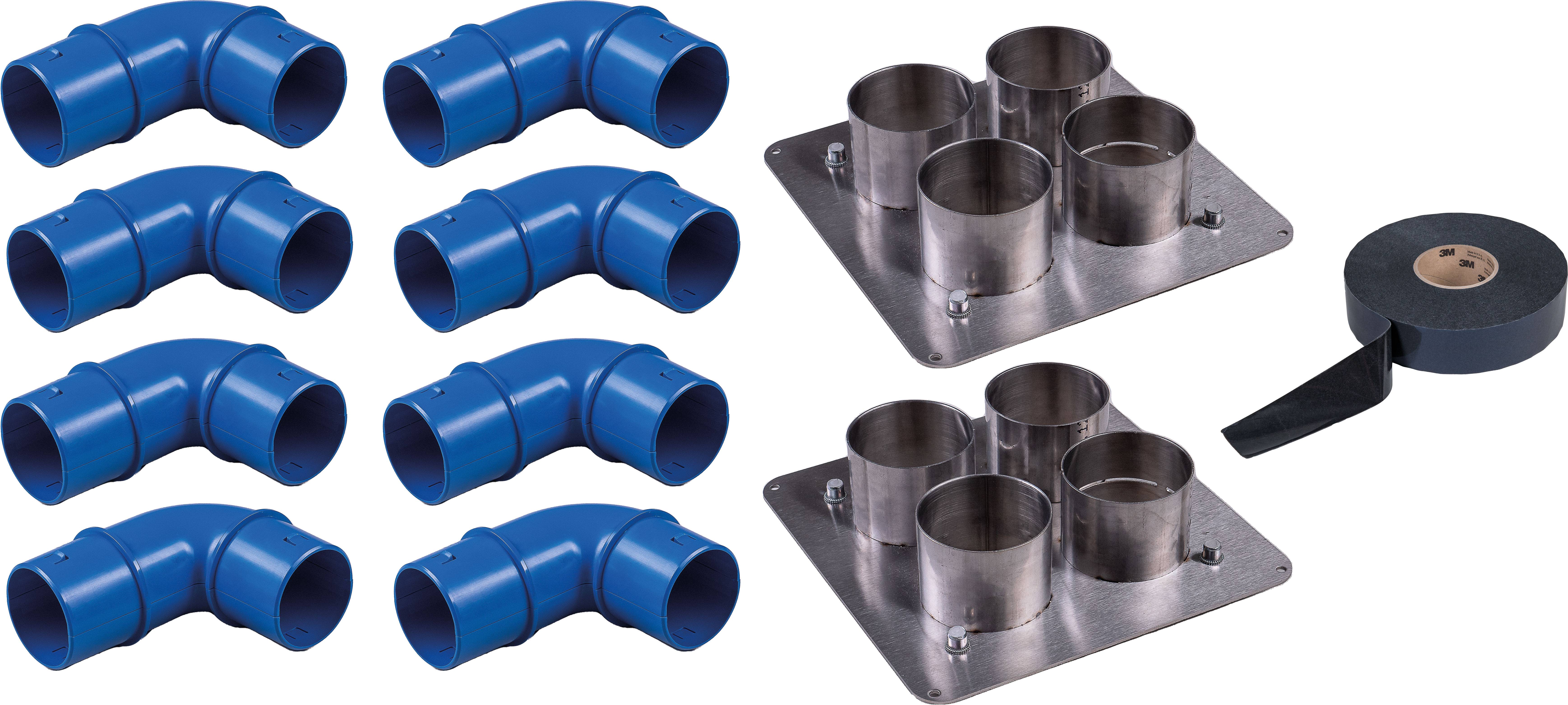 Pluggit Montageplatte Paket PluggPlan - PPR-MPP