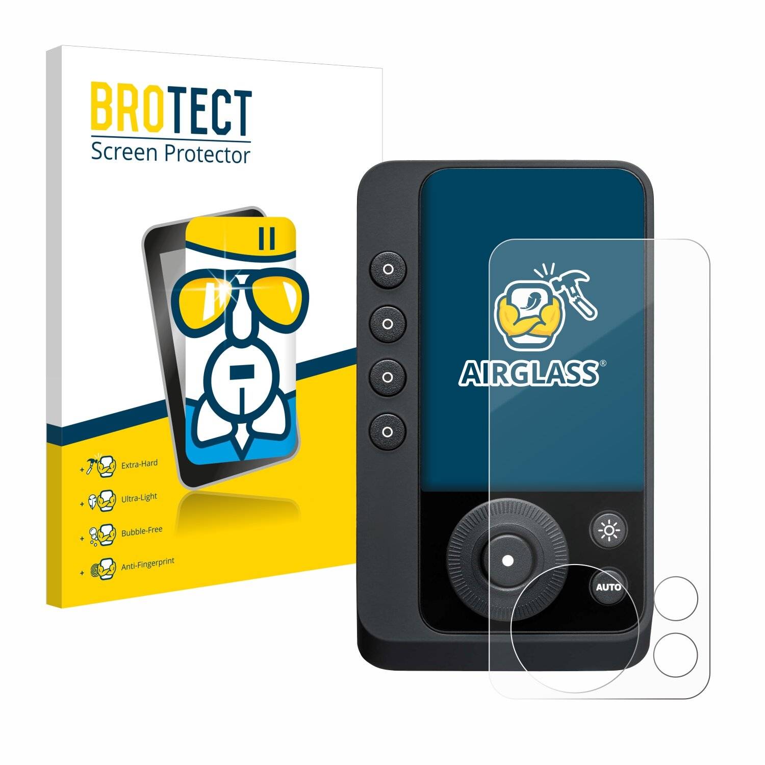 BROTECT AirGlass Glas Panzer-Folie für Profoto Connect Pro -