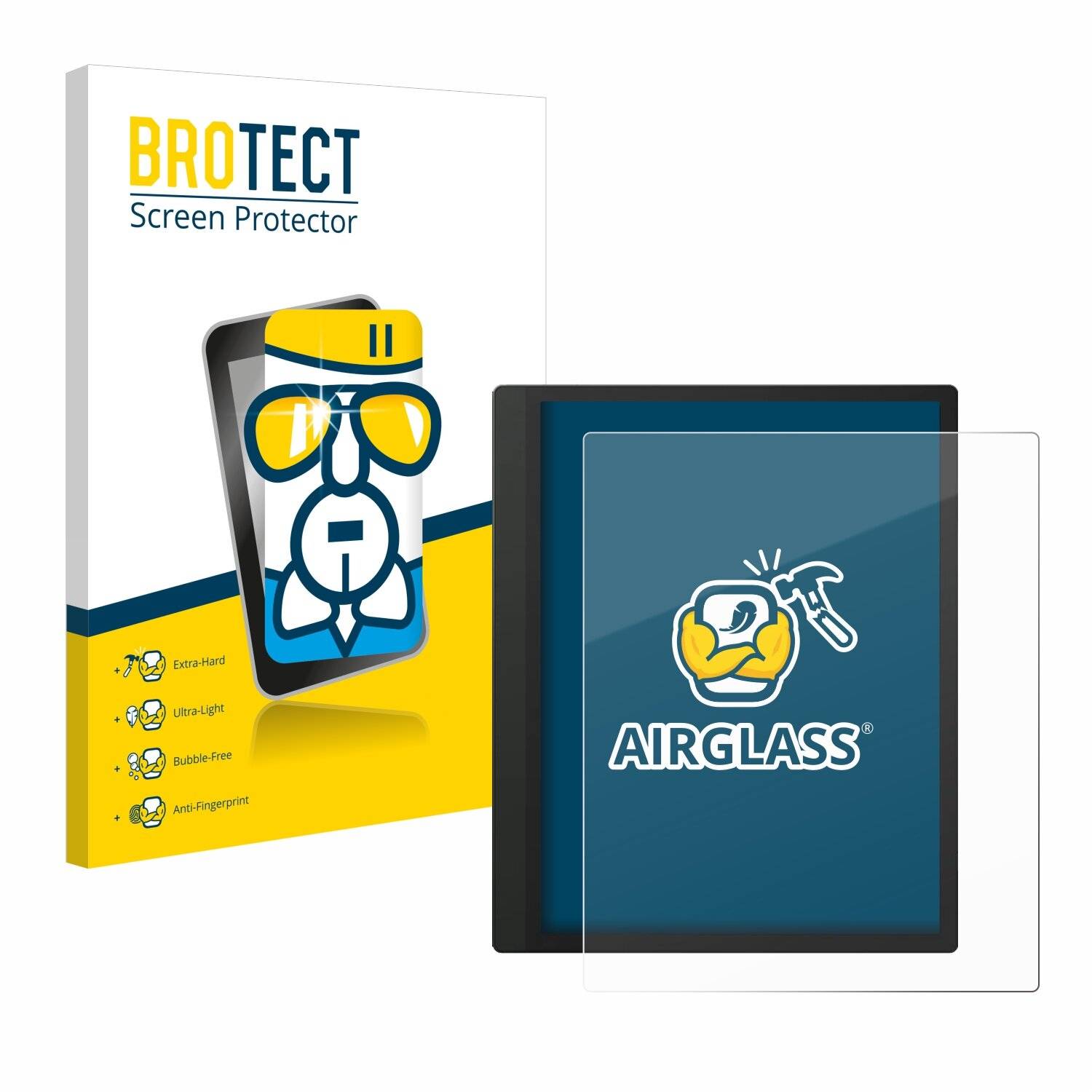 BROTECT AirGlass Glas Panzer-Folie für Onyx Boox Tab Ultra C -