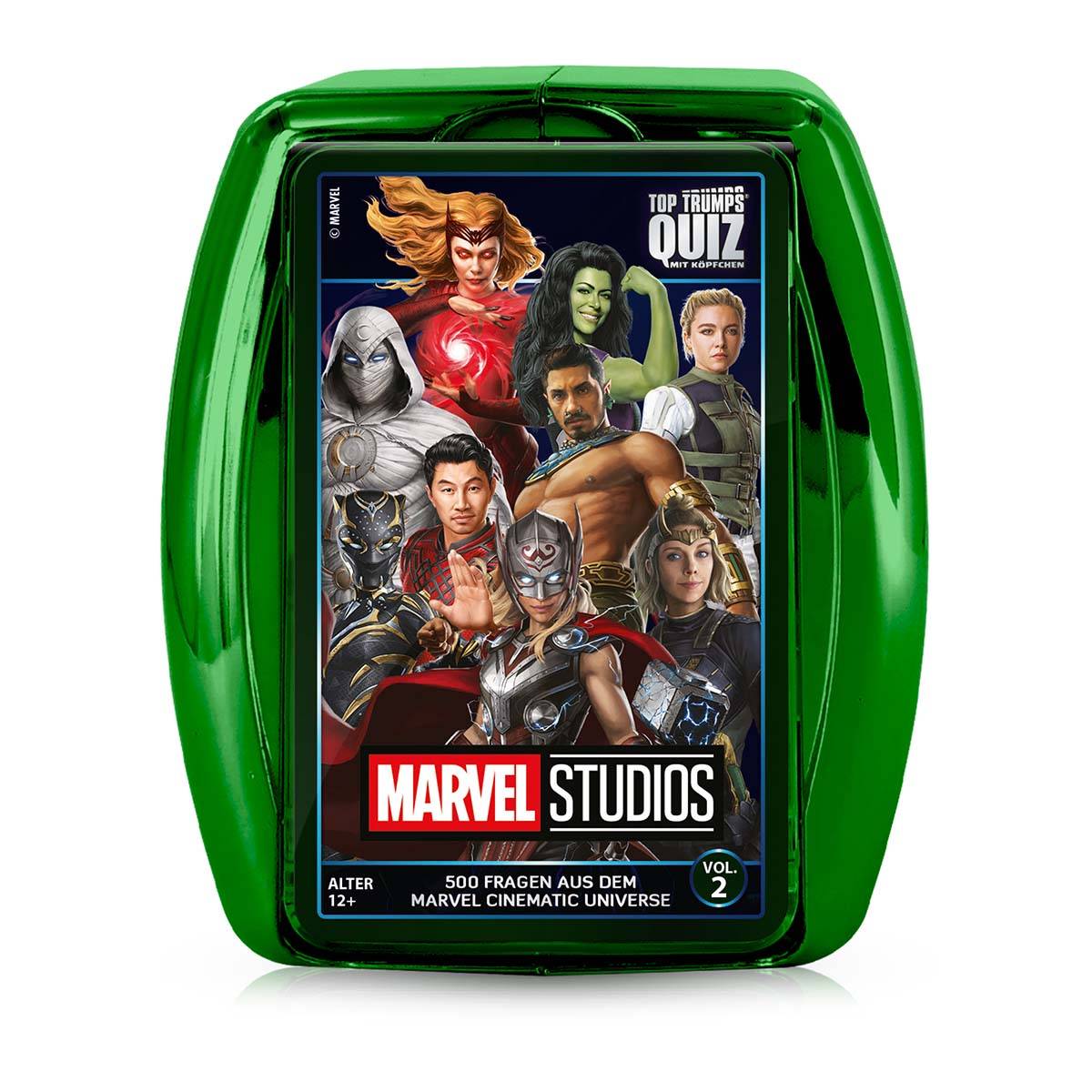 Top Trumps Quiz - Marvel Volume 2 Ratespiel Wissensspiel Fragespiel Gesellschaftsspiel