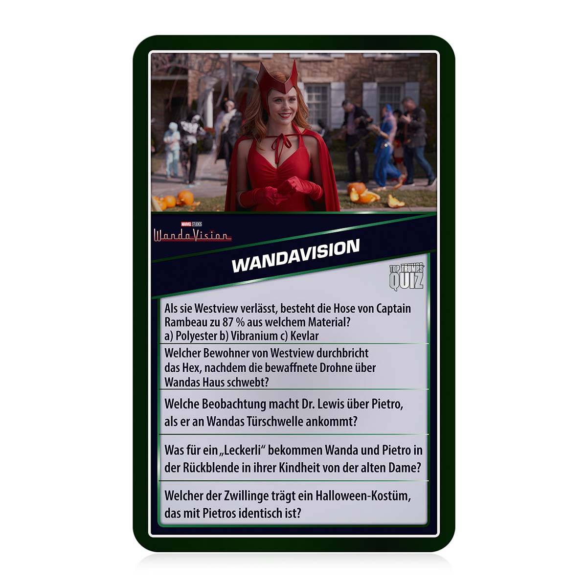 Top Trumps Quiz - Marvel Volume 2 Ratespiel Wissensspiel Fragespiel Gesellschaftsspiel