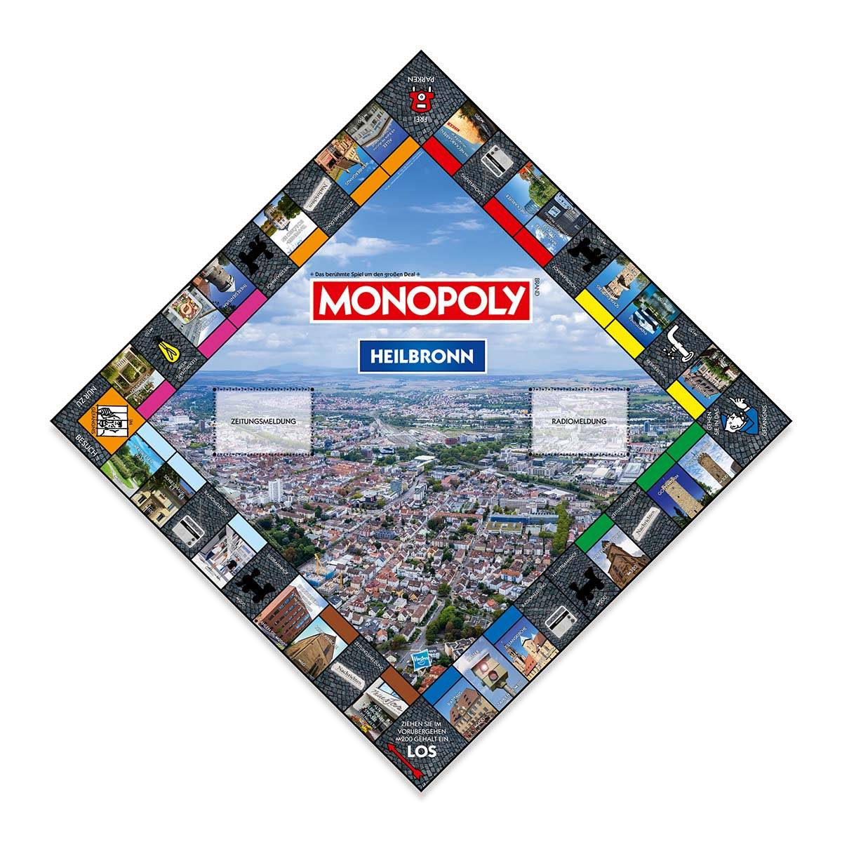 Monopoly - Heilbronn Brettspiel Gesellschaftsspiel Spiel Cityedition Stadtedition