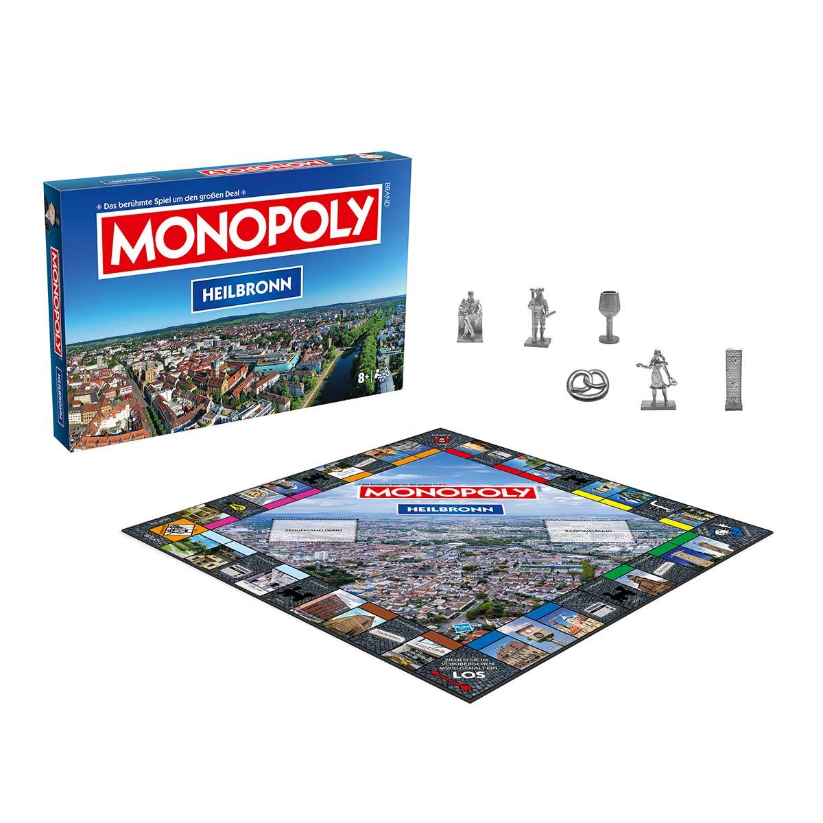 Monopoly - Heilbronn Brettspiel Gesellschaftsspiel Spiel Cityedition Stadtedition
