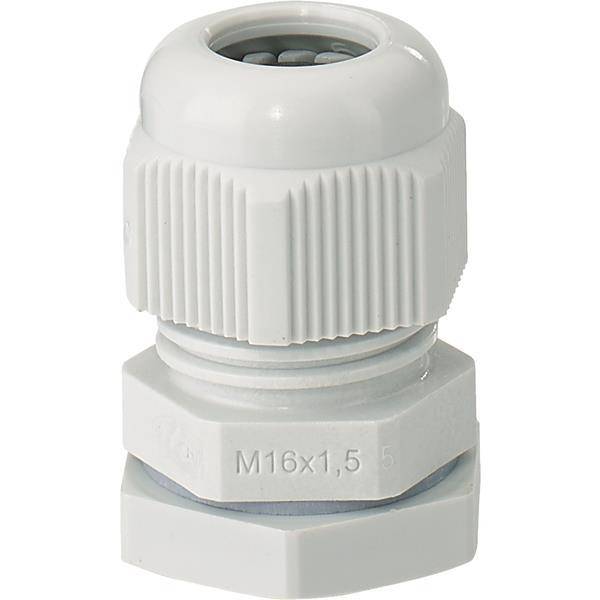 HENS Anbau-Kabelstutzen AKM16 M16 mit Zugentlastung IP65 650C Industriematerial Verbindungstechnik