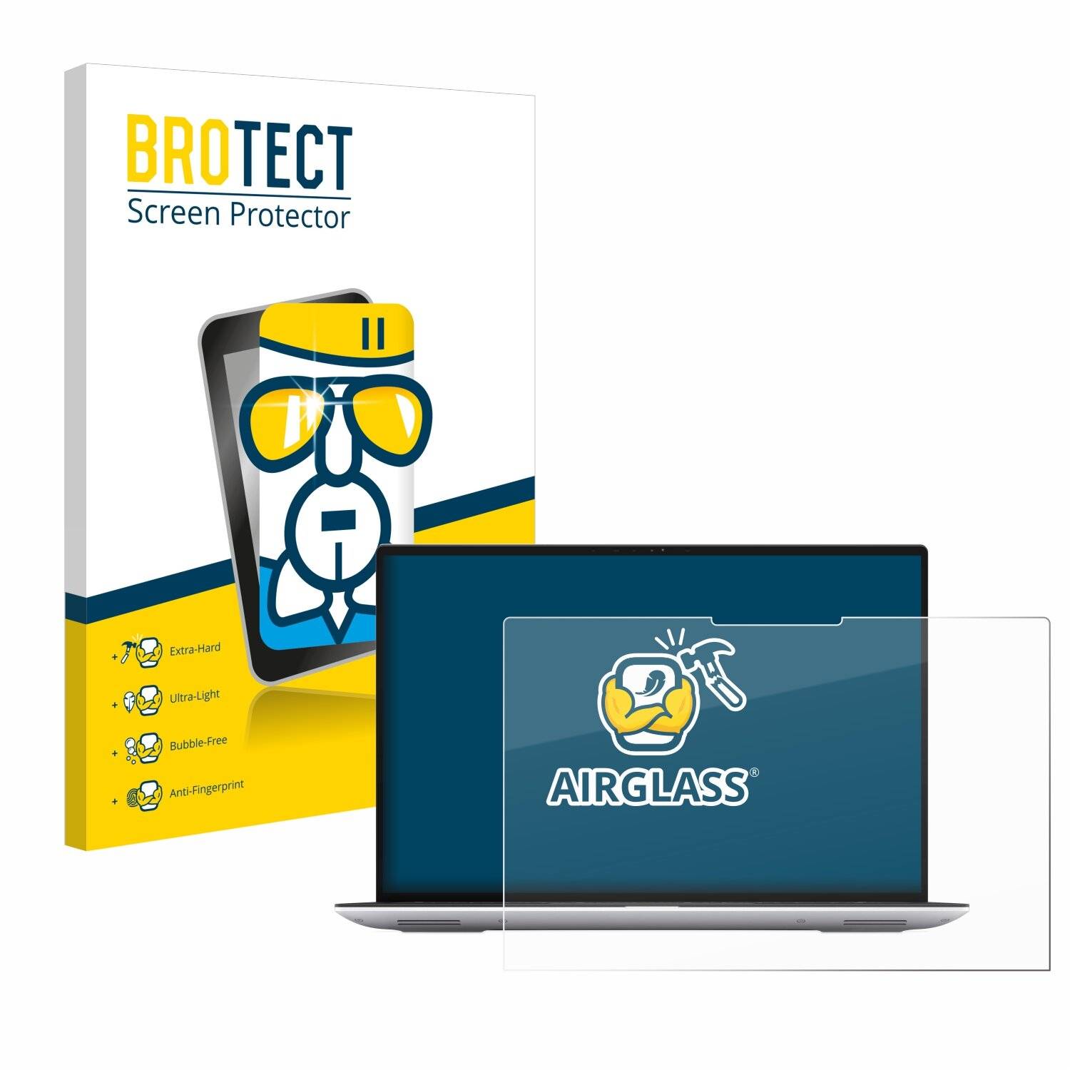 BROTECT AirGlass Glas Panzer-Folie für Dell Precision 5480 Touch -