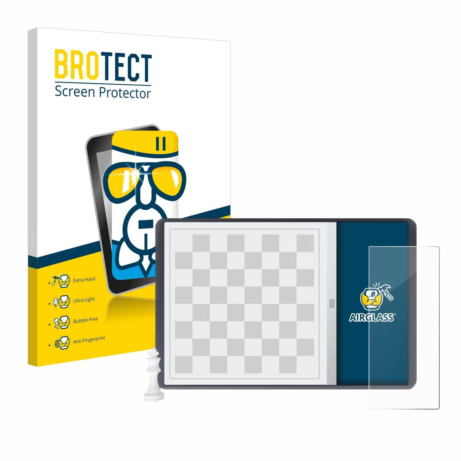 BROTECT AirGlass Glas Panzer-Folie für Chessnut Evo -