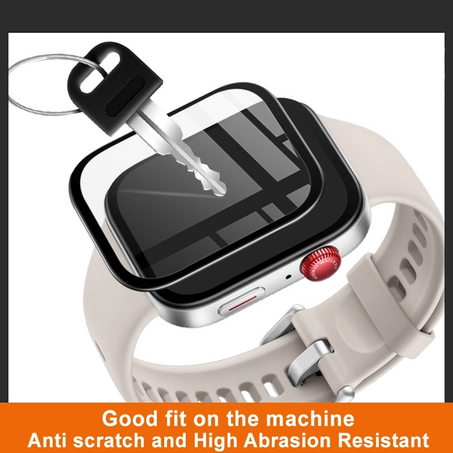 Für Xiaomi Redmi Watch 5 Active Plexiglas HD Display Schutz Folie Transparent