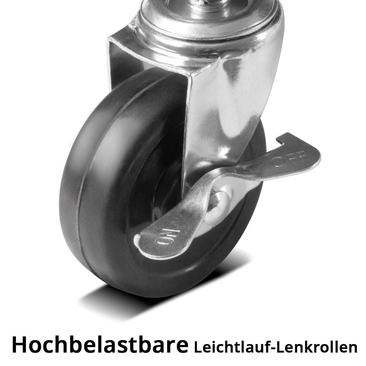 STAHLWERK Werkstatthocker WRS-185 mit 185 kg Tragkraft Werkstattsitz Rollhocker