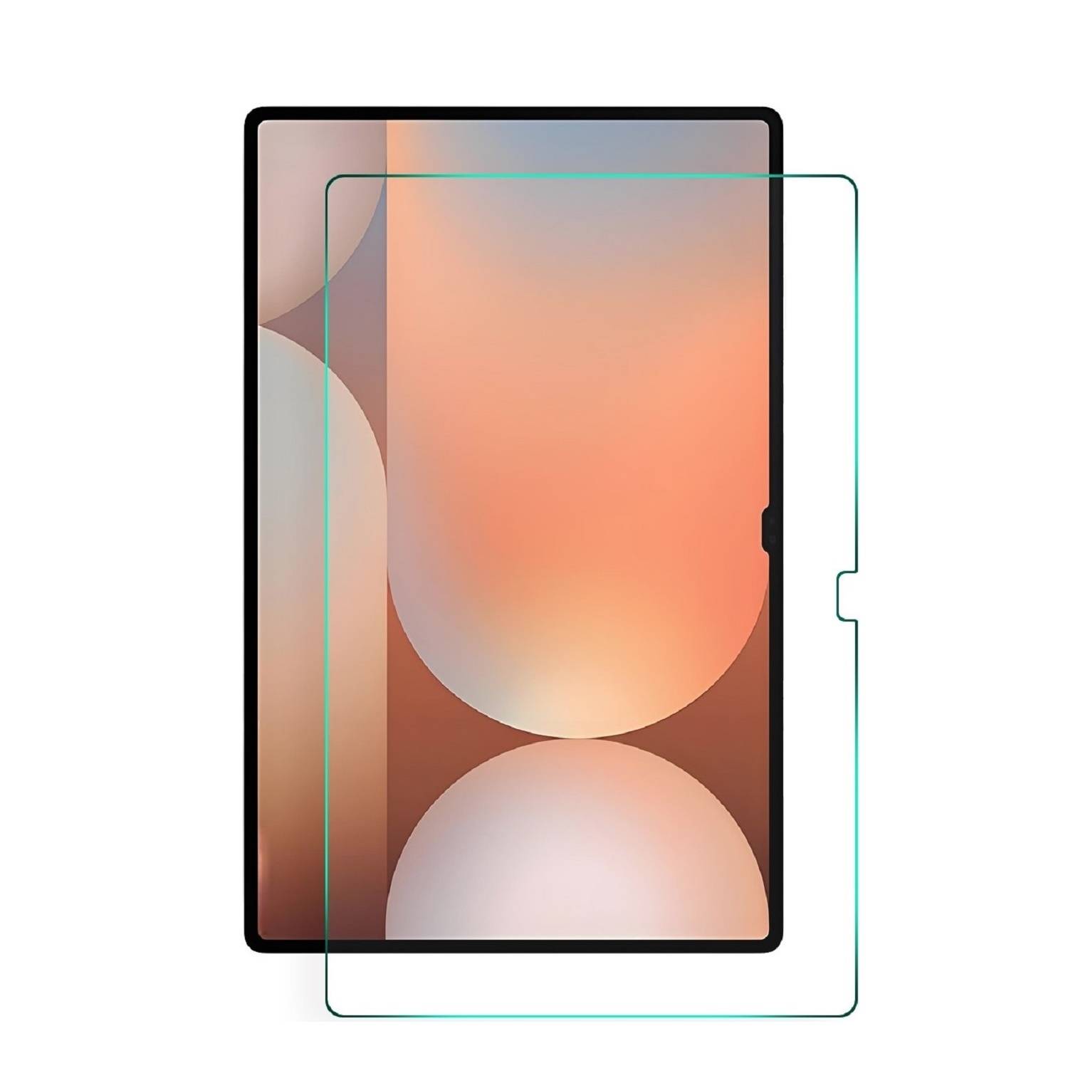 5x 9H Nano-Glass für Samsung Galaxy Tab S10 Plus 3D KLAR Displayschutz Schutzglas Schutzfolie Panzerfolie Panzerglas Screen-Protector ANTI-SHOK