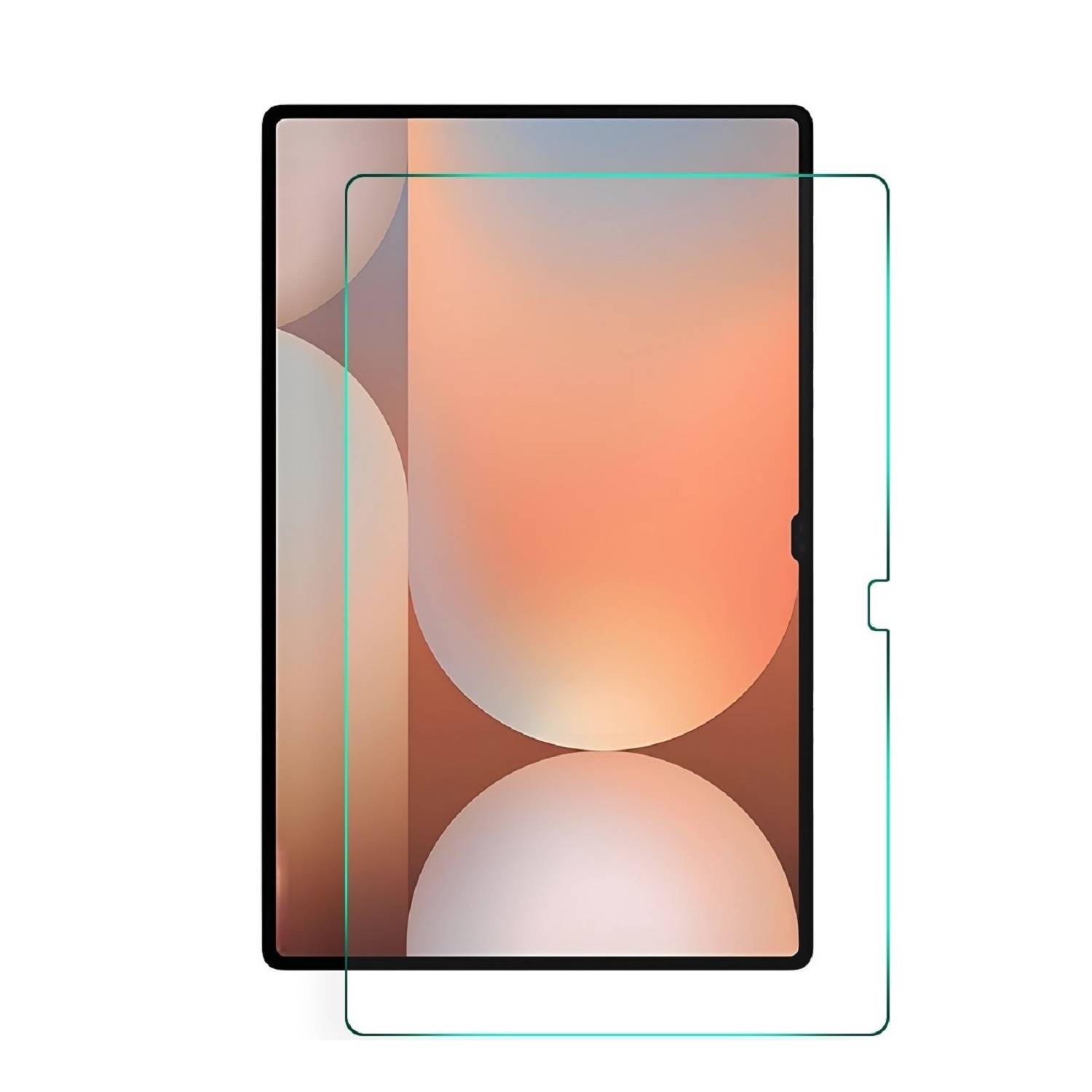 2x 9H Nano-Glass Samsung Galaxy Tab S10 Plus Anti-Reflex matt Panzerfolie Displayschutz Schutzglas Schutzfolie Panzerglas Screen-Protector