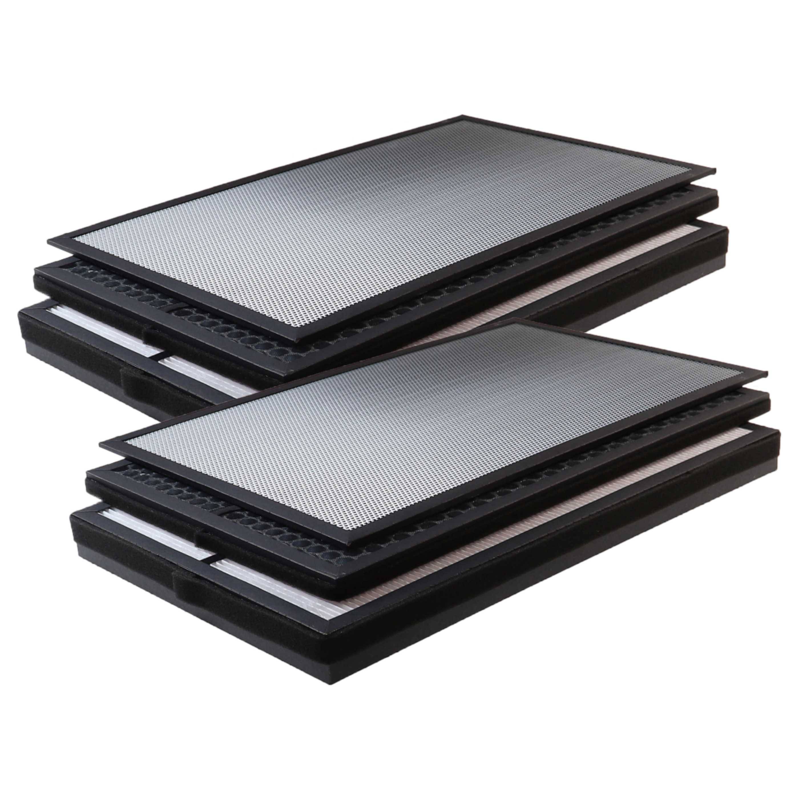 vhbw 6-teiliges Filter-Set kompatibel mit Baren B-785, B-H03, B-783 Luftreiniger - HEPA-Filter, Fotokatalysator, Aktivkohlefilter