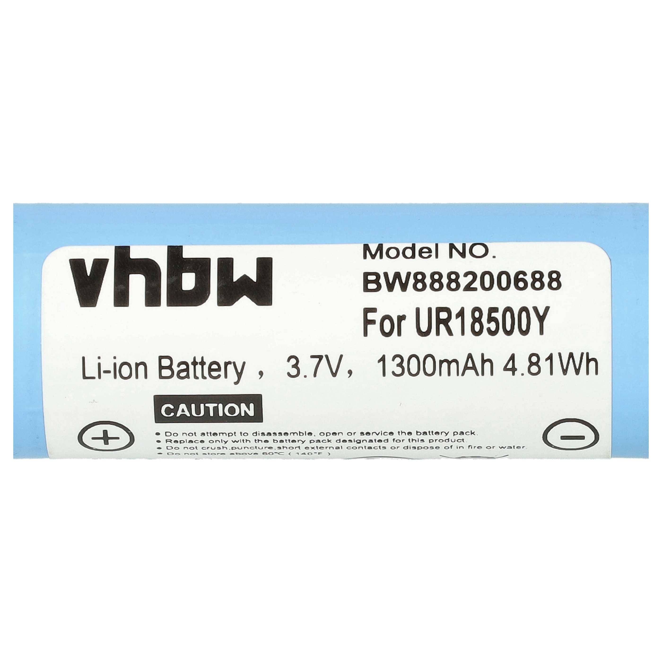 vhbw 2x Akku kompatibel mit Braun Silk Epil 7 Dual Epil. 7791 WD (5377) Rasierer (1300 mAh, 3,7 V, Li-Ion)