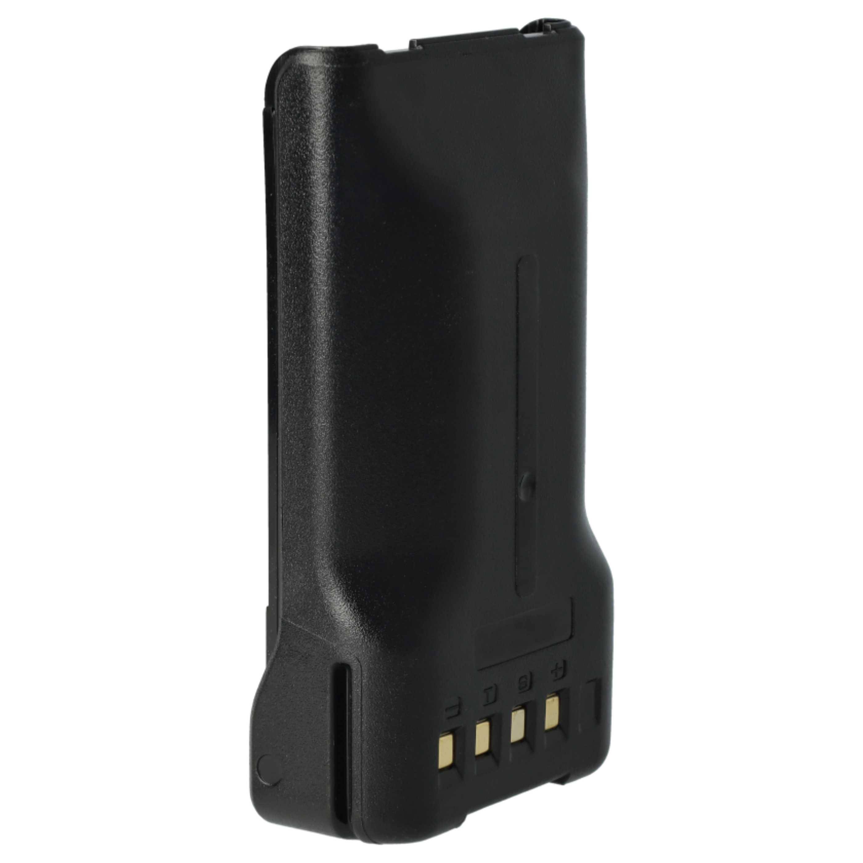 vhbw 2x Akku kompatibel mit Kenwood TK-5320, TK-5220, TK-5230, TK-3320, NX-300, NX-200 Funkgerät, Walkie Talkie (2500 mAh, 7,4 V, Li-Ion)