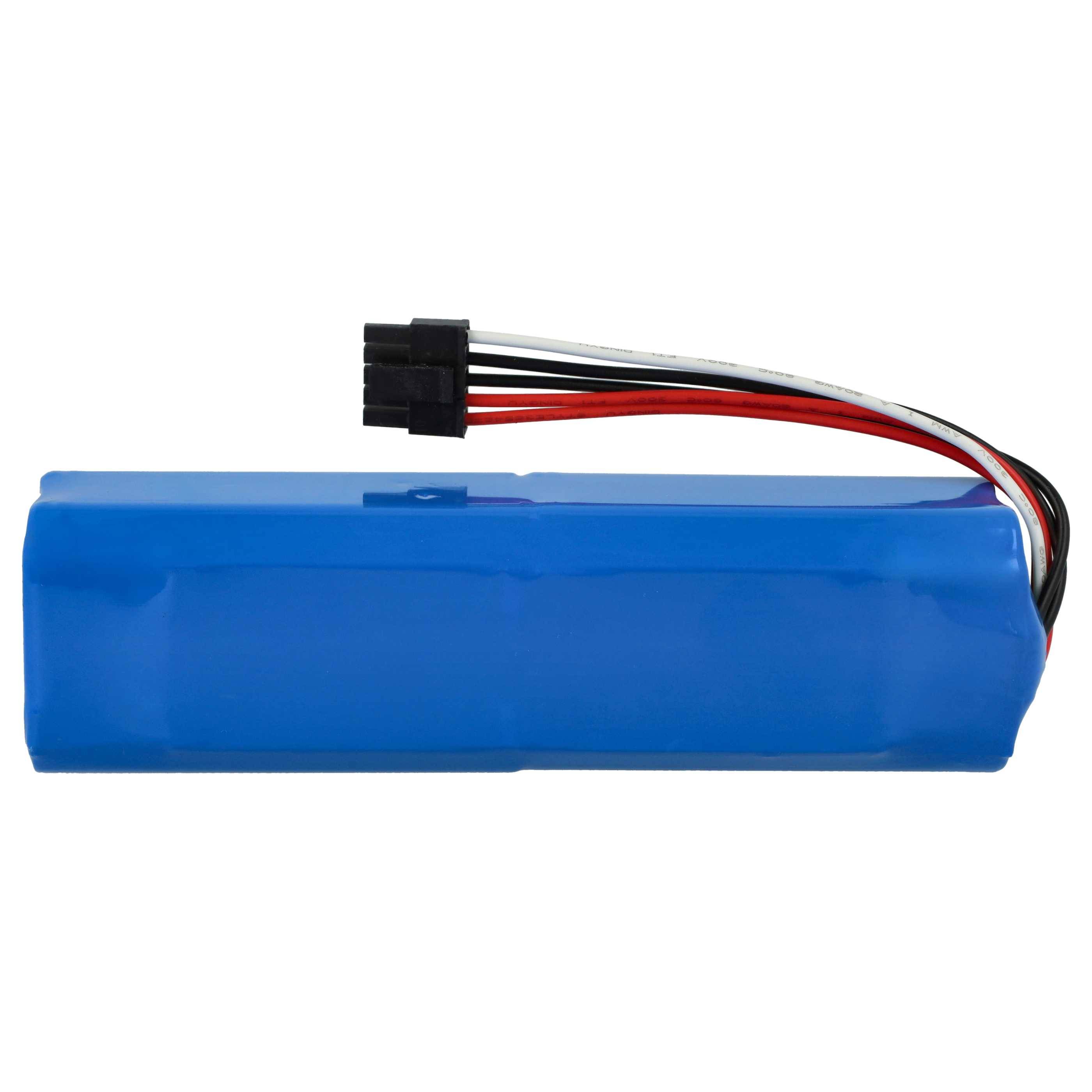 vhbw Akku Ersatz für Xiaomi 260S-INR-MH1-4S1P, D099-4S2P, 260MX2 für Saugroboter (3000 mAh, 14,8 V, Li-Ion, ohne Gehäuse)