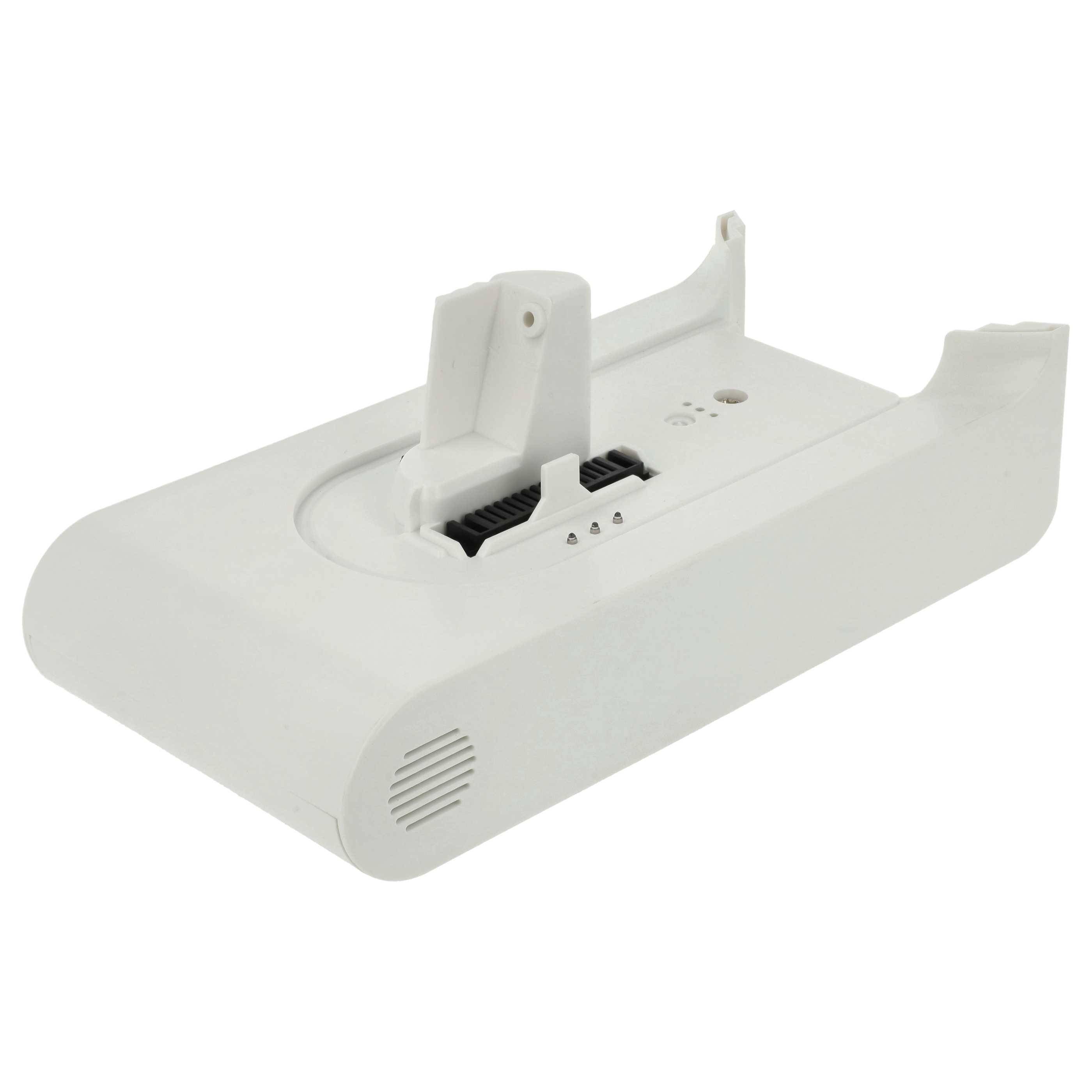 EXTENSILO Akku kompatibel mit Xiaomi Mijia K10, 1C, 1C Lite Staubsauger Weiß (3400 mAh, 25,2 V, Li-Ion)