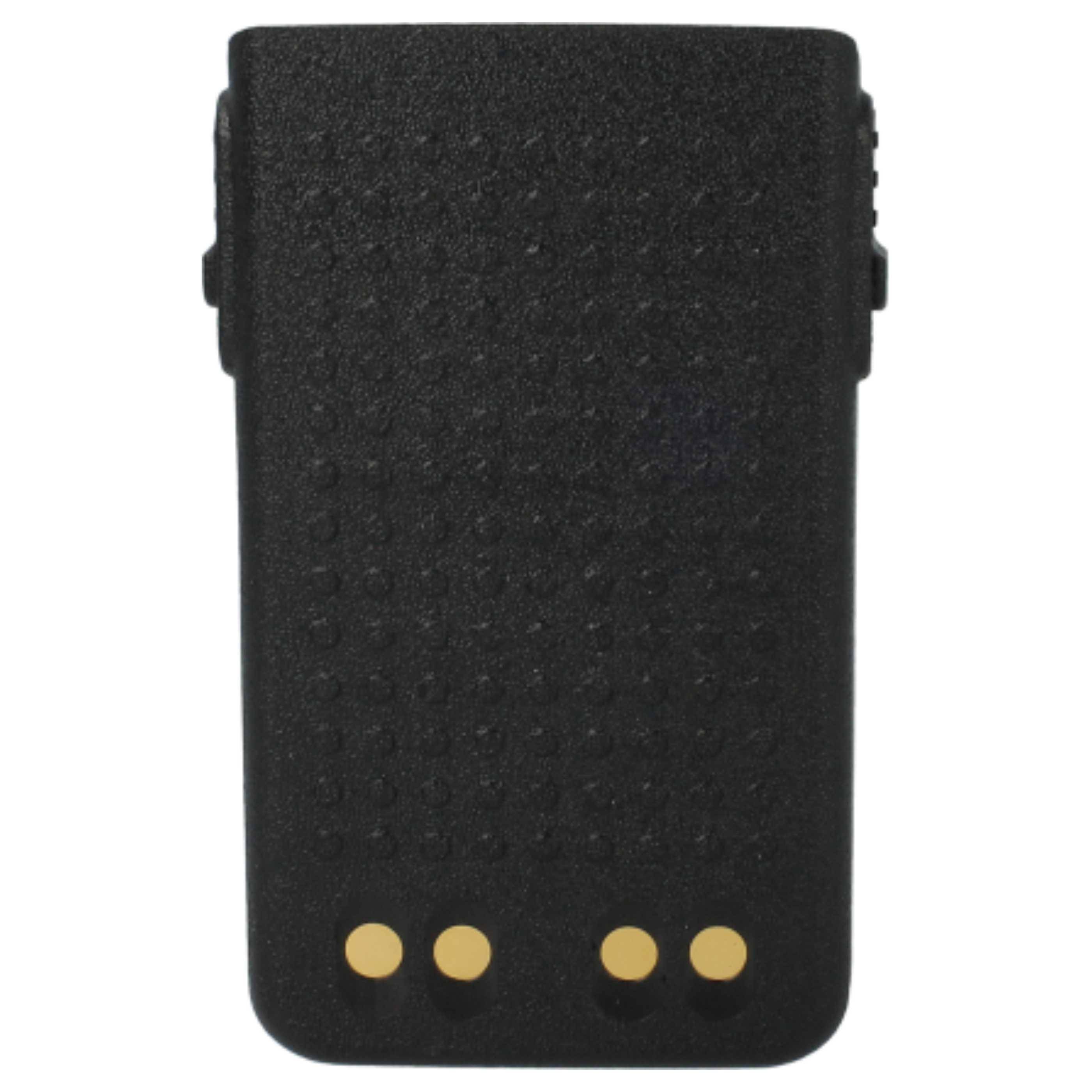 vhbw 2x Akku kompatibel mit Motorola DP3661E, DP3441e Funkgerät, Walkie Talkie (1600 mAh, 7,4 V, Li-Ion)