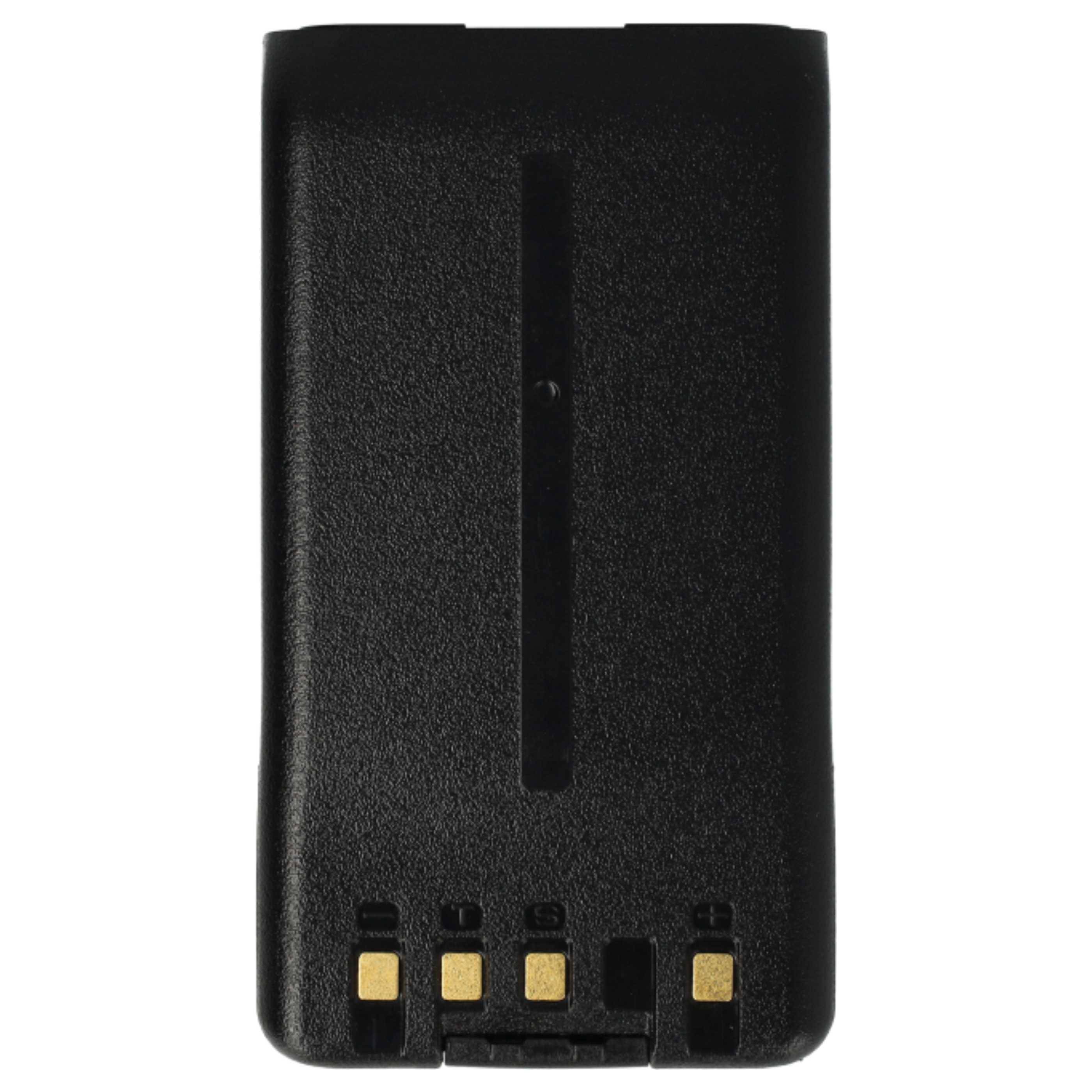 vhbw 2x Akku kompatibel mit Kenwood TK-3360M, TK-3360E, TK-3360, TK-3178 Funkgerät, Walkie Talkie (2000 mAh, 7,4 V, Li-Ion)