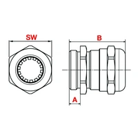 Plica Kabelverschraubung 924309119 Plica Kabelverschraubung 924309119