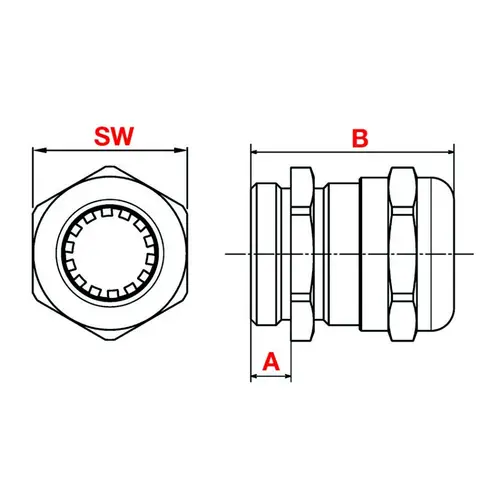 Plica Kabelverschraubung 924309119 Plica Kabelverschraubung 924309119