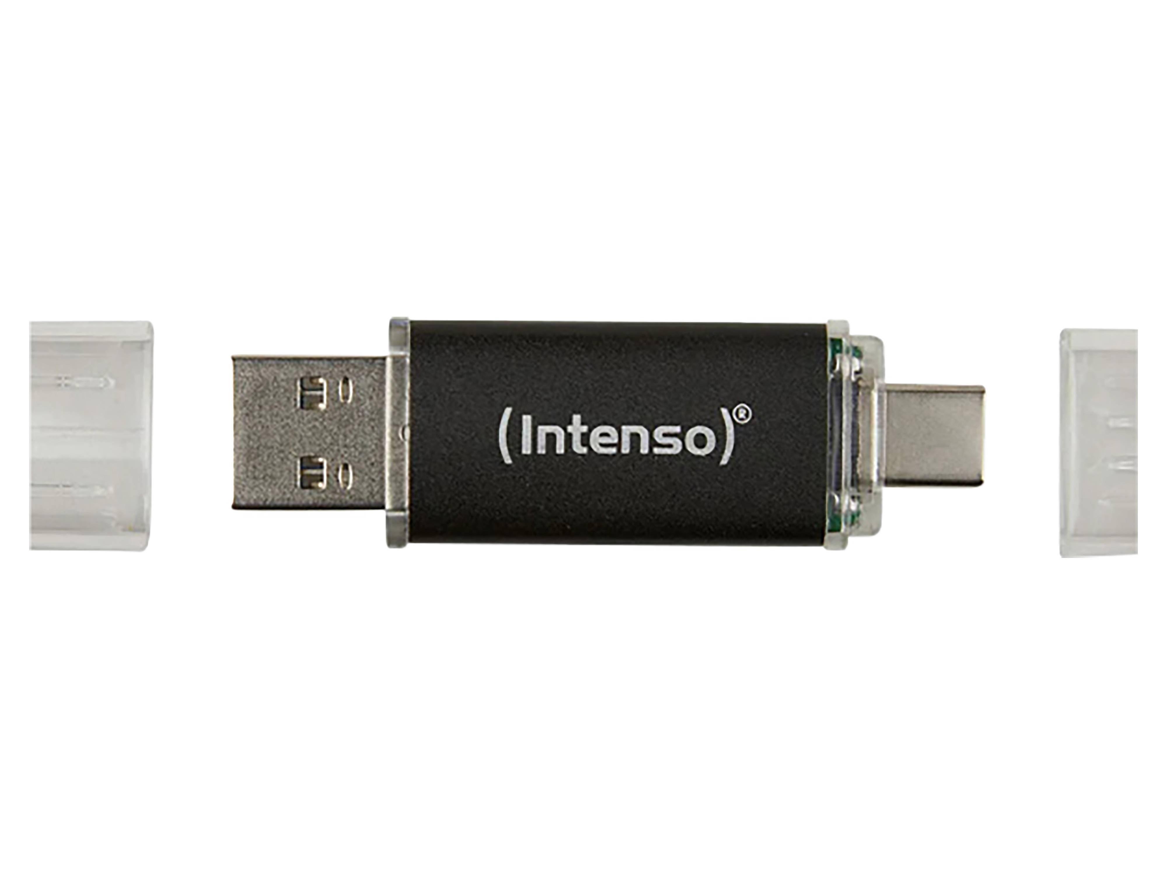 Intenso Twist Line USB Stick 3.2 USB-C & USB-A - USB-Stick - 256 GB