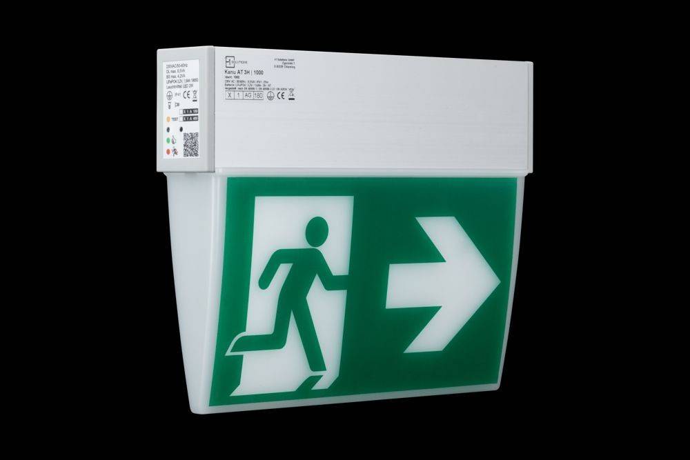 H1 Solutions Rettungszeichenleuchte Kanu AT 8H