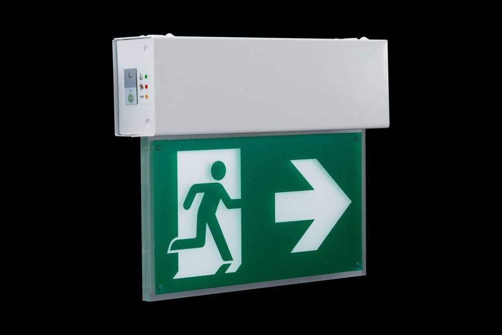 H1 Solutions Rettungszeichenleuchte Metablade M CBS-T-W