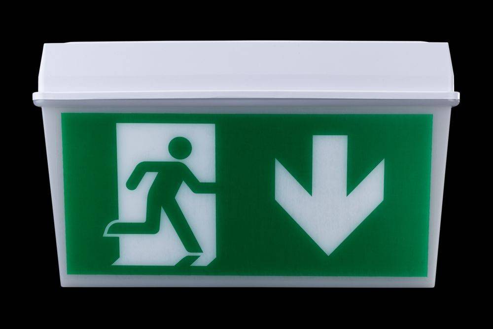 H1 Solutions Rettungszeichenleuchte Sixtysix L DLI 8H