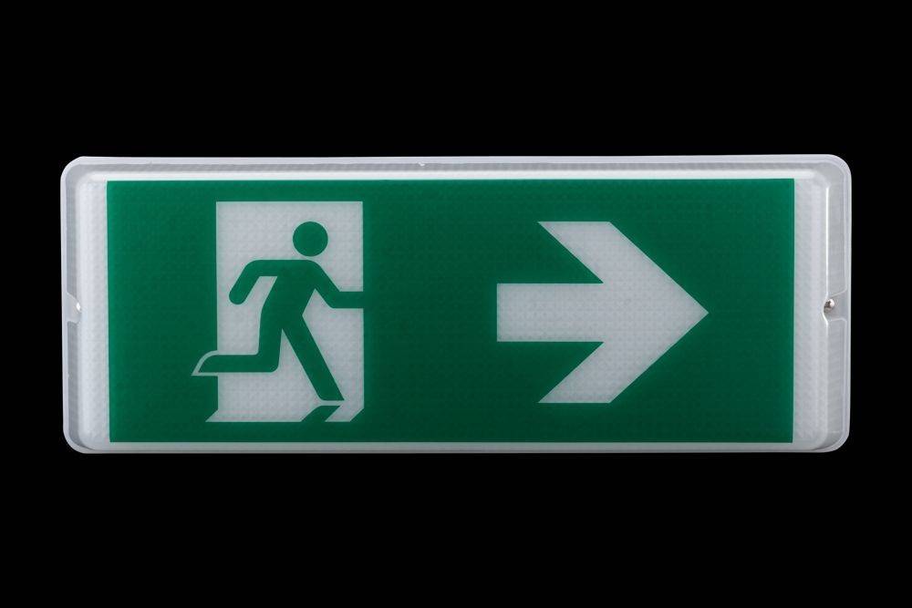 H1 Solutions SI-/Rettungszeichenleuchte Sixtysix M AT 3H