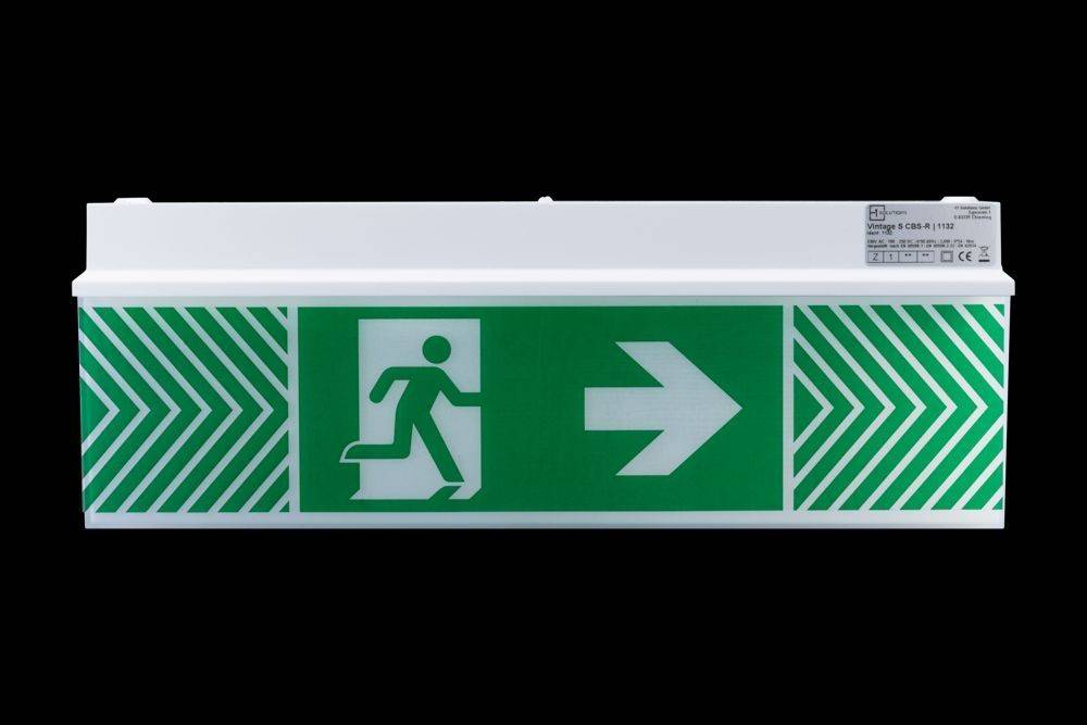H1 Solutions SI-/Rettungszeichenleuchte Vintage S CBS