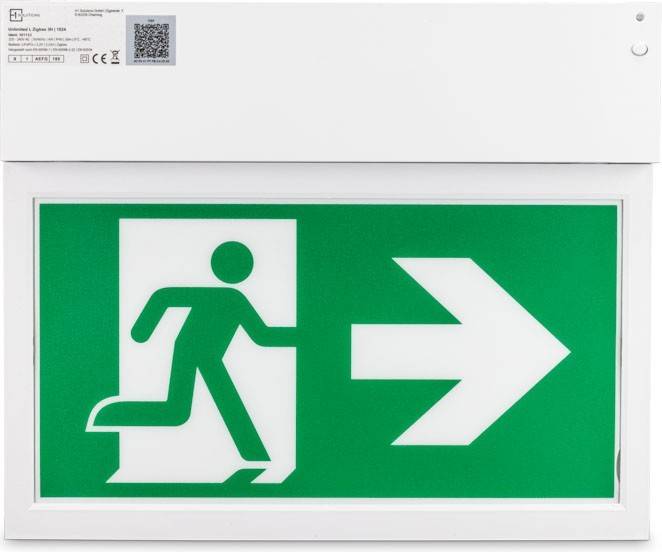H1 Solutions Rettungszeichenleuchte Unlimited L Zigbee3H