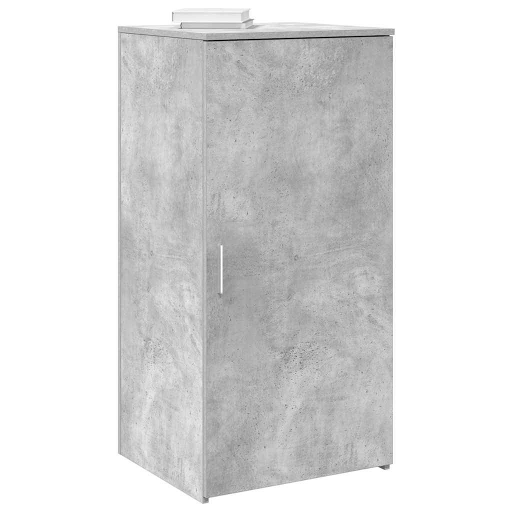 vidaXL Lagerschrank Betongrau 50x45x103,5 cm Holzwerkstoff