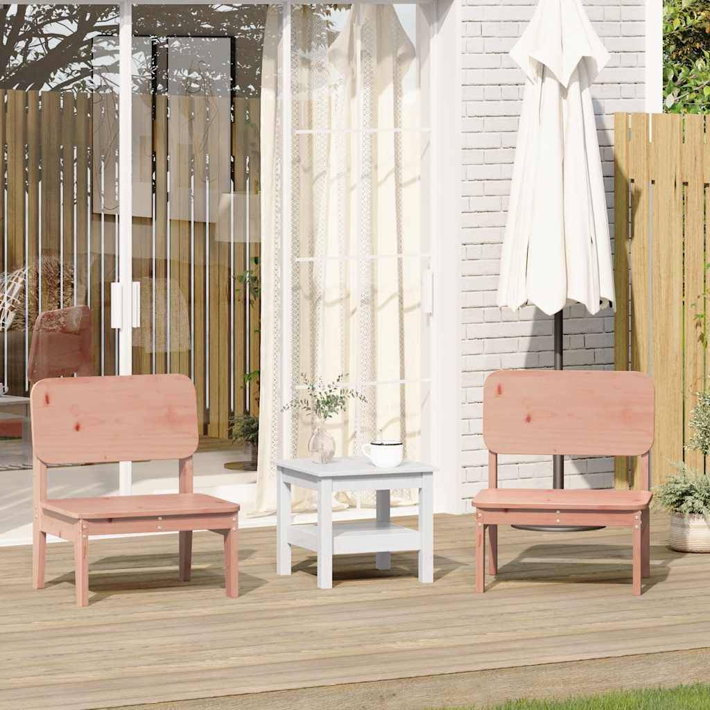 vidaXL Gartenstühle 2 Stk. 60x52,5x72 cm Massivholz Douglasie
