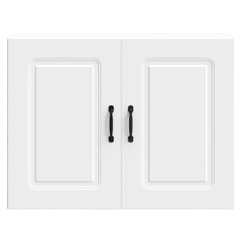 vidaXL Küchen-Hängeschrank Kalmar Weiß Holzwerkstoff