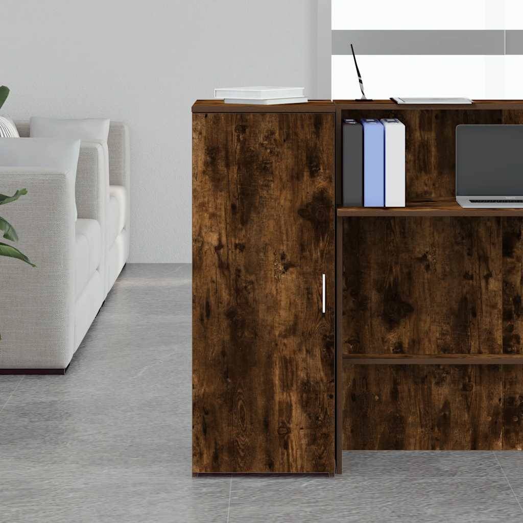 vidaXL Lagerschrank Räuchereiche 40x45x103,5 cm Holzwerkstoff