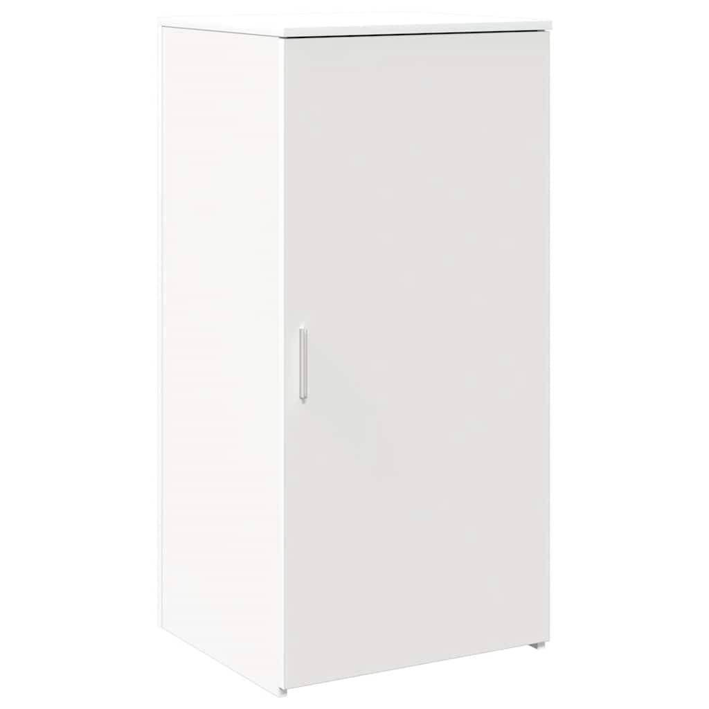 vidaXL Lagerschrank Weiß 50x45x103,5 cm Holzwerkstoff