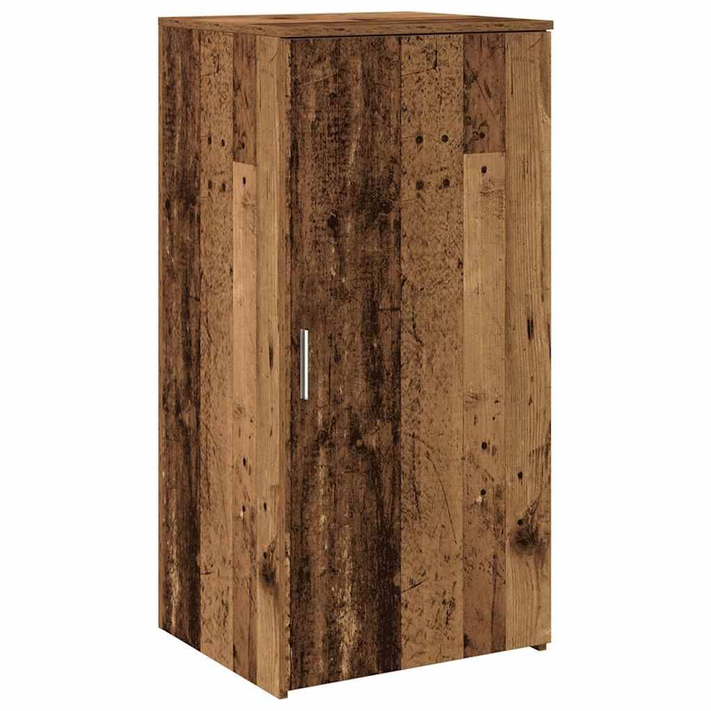 vidaXL Lagerschrank Altholz-Optik 50x45x103,5 cm Holzwerkstoff