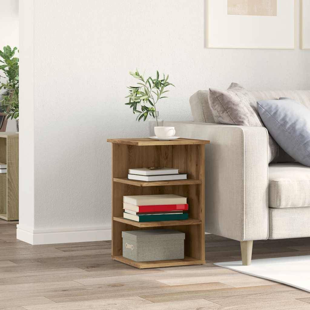 vidaXL Sideboard Artisan-Eiche 35x35x55 cm Holzwerkstoff