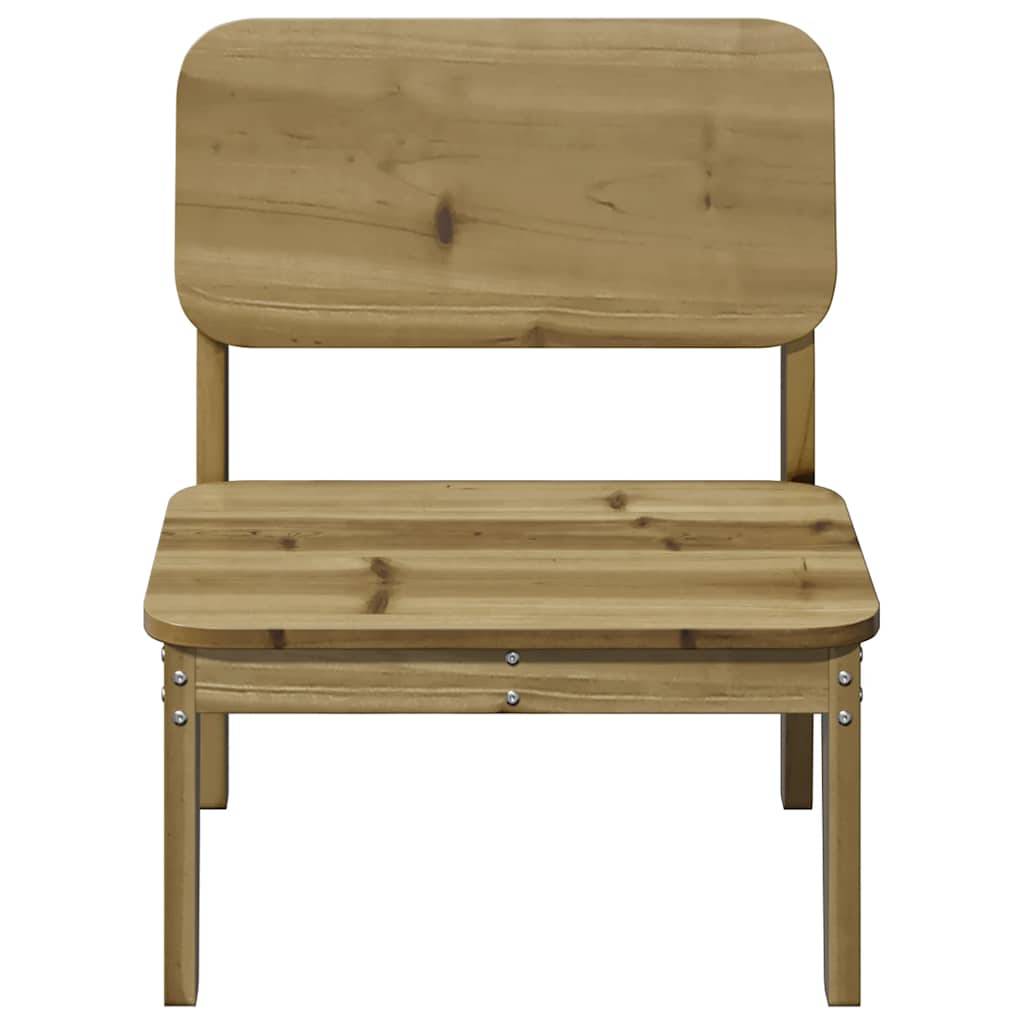 vidaXL Gartenstuhl 60x52,5x72 cm Kiefernholz Imprägniert